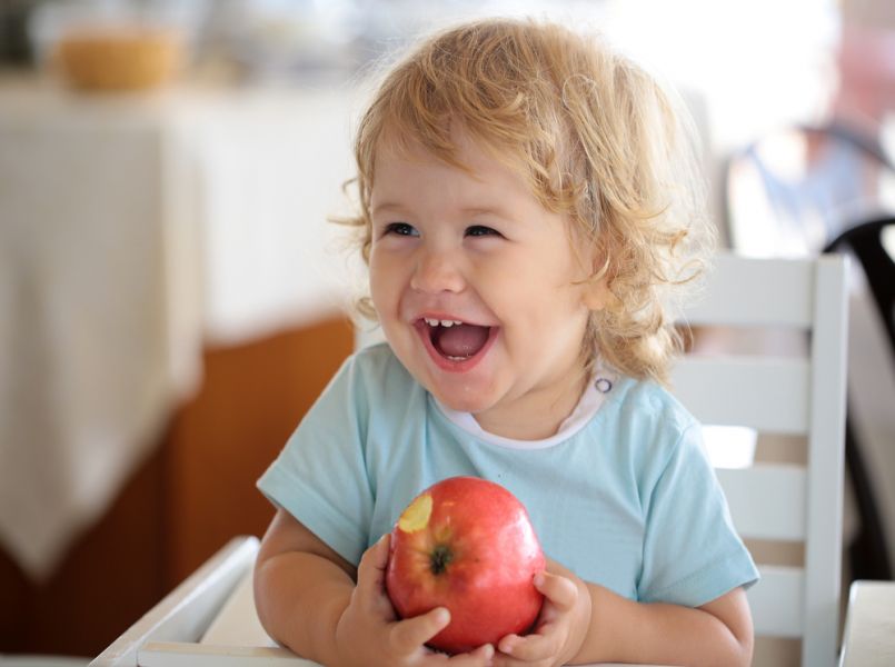 Kinderen die gezonder eten, hebben meer zelfvertrouwen