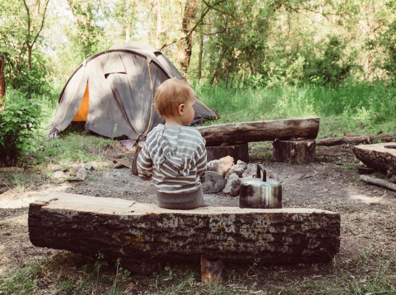 Kamperen met kleine kinderen: hoe pak je dat aan?