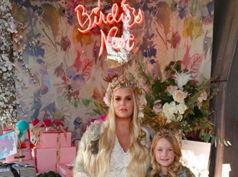 Verklapt Jessica Simpson naam van ongeboren kind?