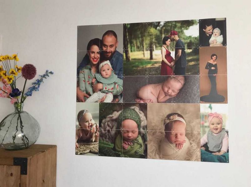 Wat een mooi Moederdagcadeau: een fotocollage