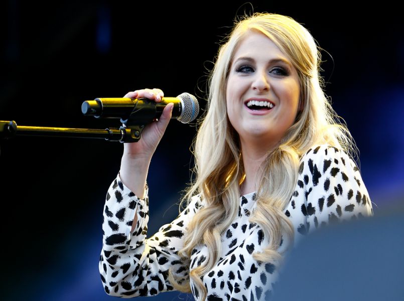 Wát zegt de baby van Meghan Trainor nou?