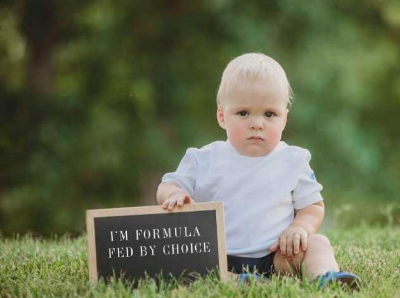 Schattige foto’s als protest tegen mommy shaming