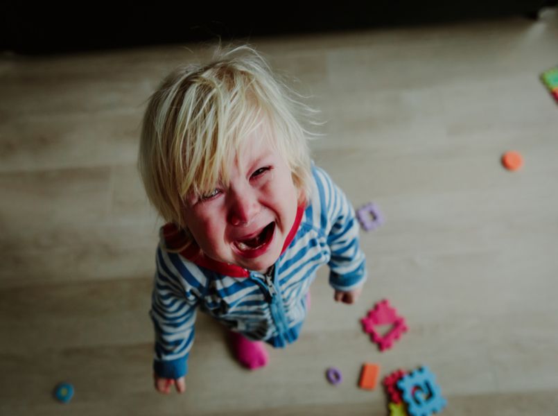 Ochtendritueel van een peuter