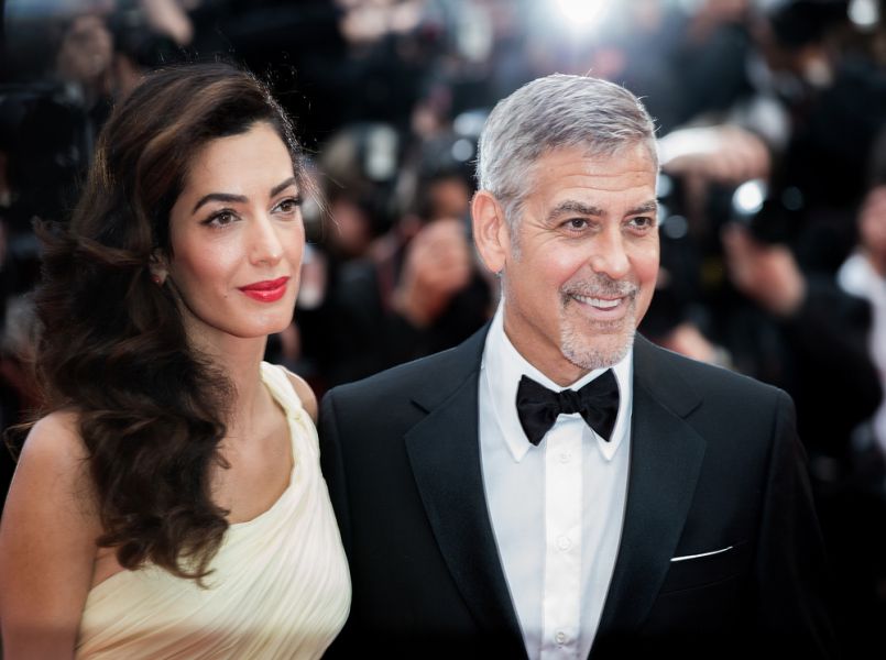 George Clooney huilt vier keer per dag sinds komst tweeling