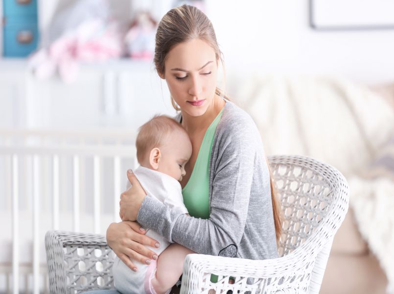 Postnatale depressie beïnvloedt relatie tussen moeder en kind