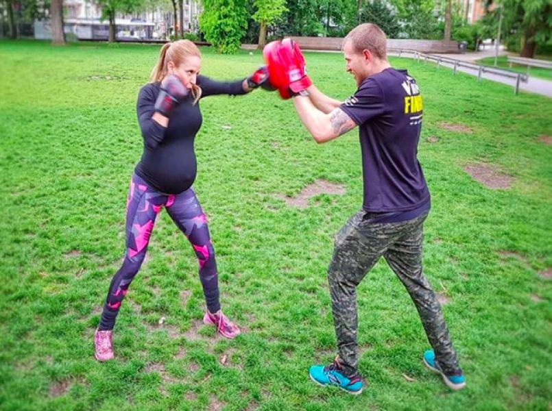 Extreme sporten tijdens je zwangerschap: deze vrouw doet ‘t