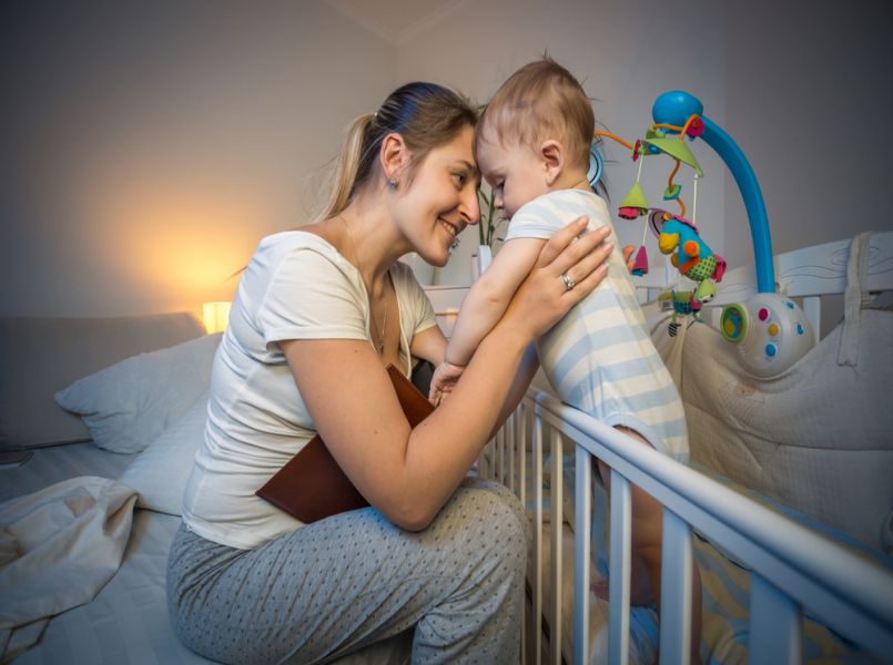 Mamablogger Geke voelt zich een nachtmoeder