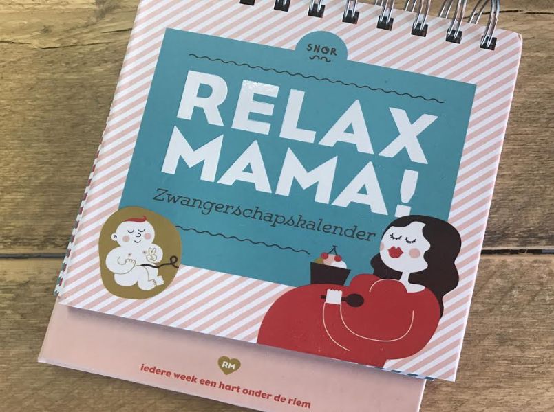 Must-have voor elke zwangere: de Relax Mama! Zwangerschapskalender