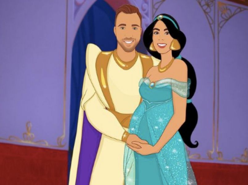 Zó zien Disney-prinsessen eruit als ze zwanger zijn