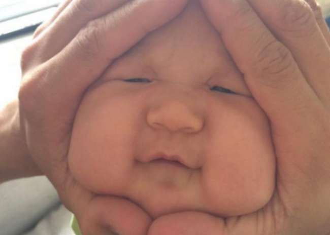 Nieuwe Japanse trend: `druk` je baby in de vorm van `n riceball