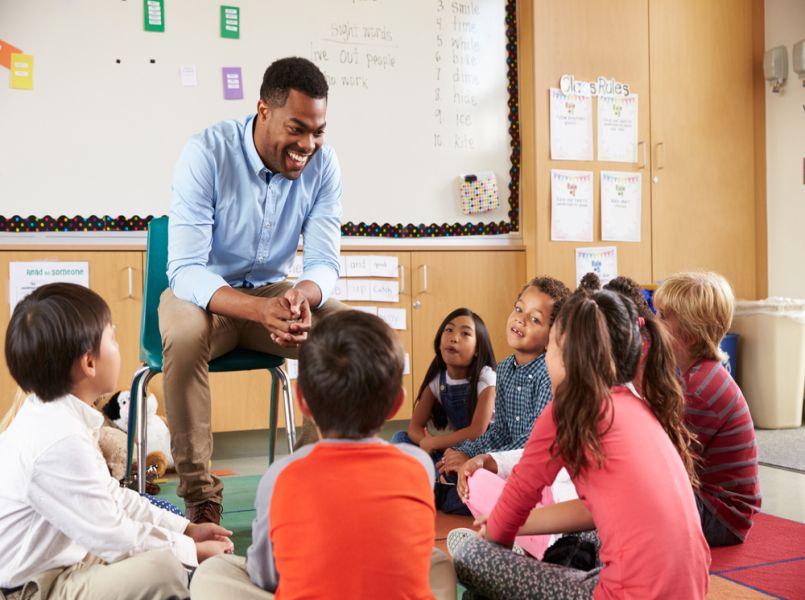 Een gelukkige juf of meester betekent gelukkige kinderen