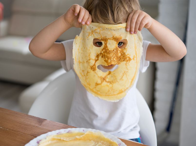 De lekkerste en meest easy 5 ingrediënten pannenkoek voor jouw kleintje